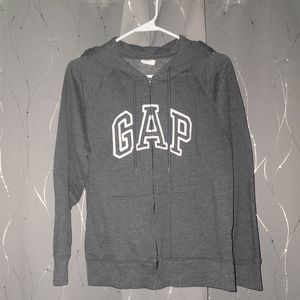 Gap Logo Zip Hoodie In Fleece